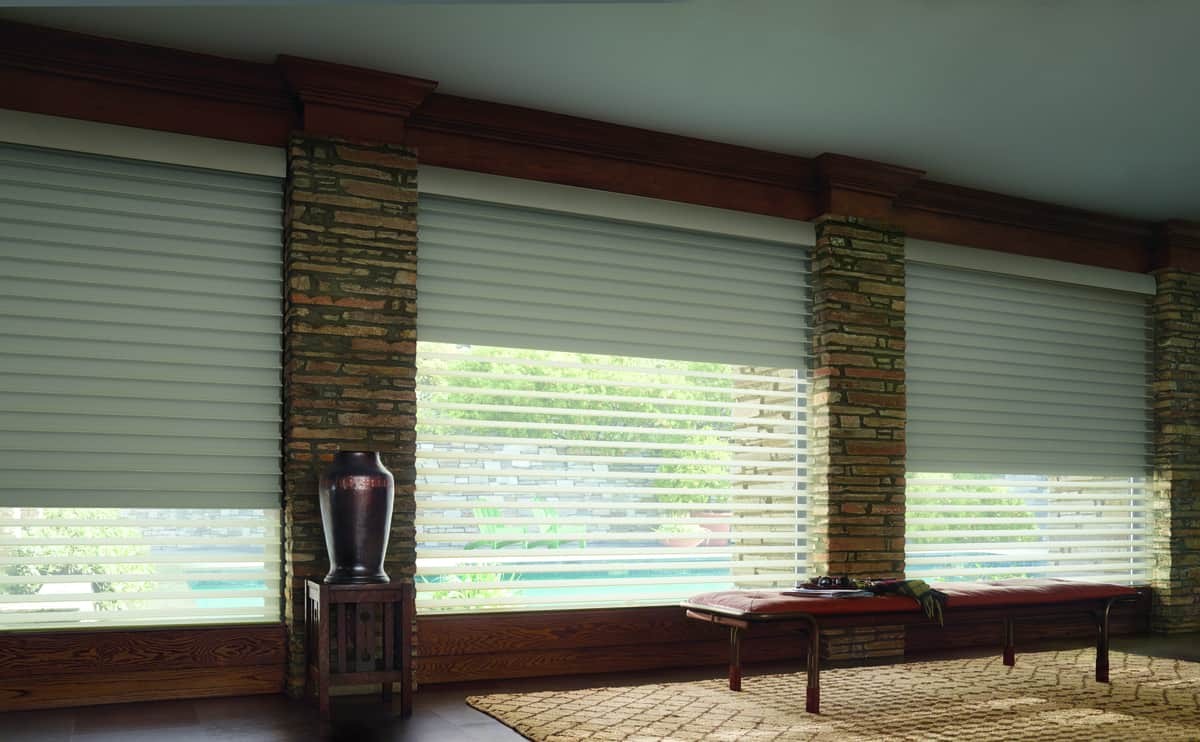 Silhouette® Window Shadings near Stuart, Florida (FL) with adjustable fabric vanes, UV protection, and more.