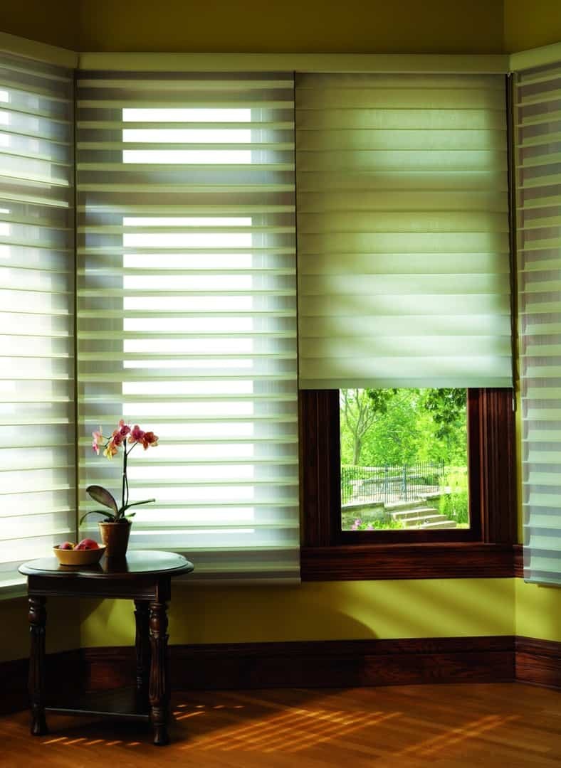 Silhouette® Window Shadings near Stuart, Florida (FL) with UV protection, adjustable fabric vanes, and more